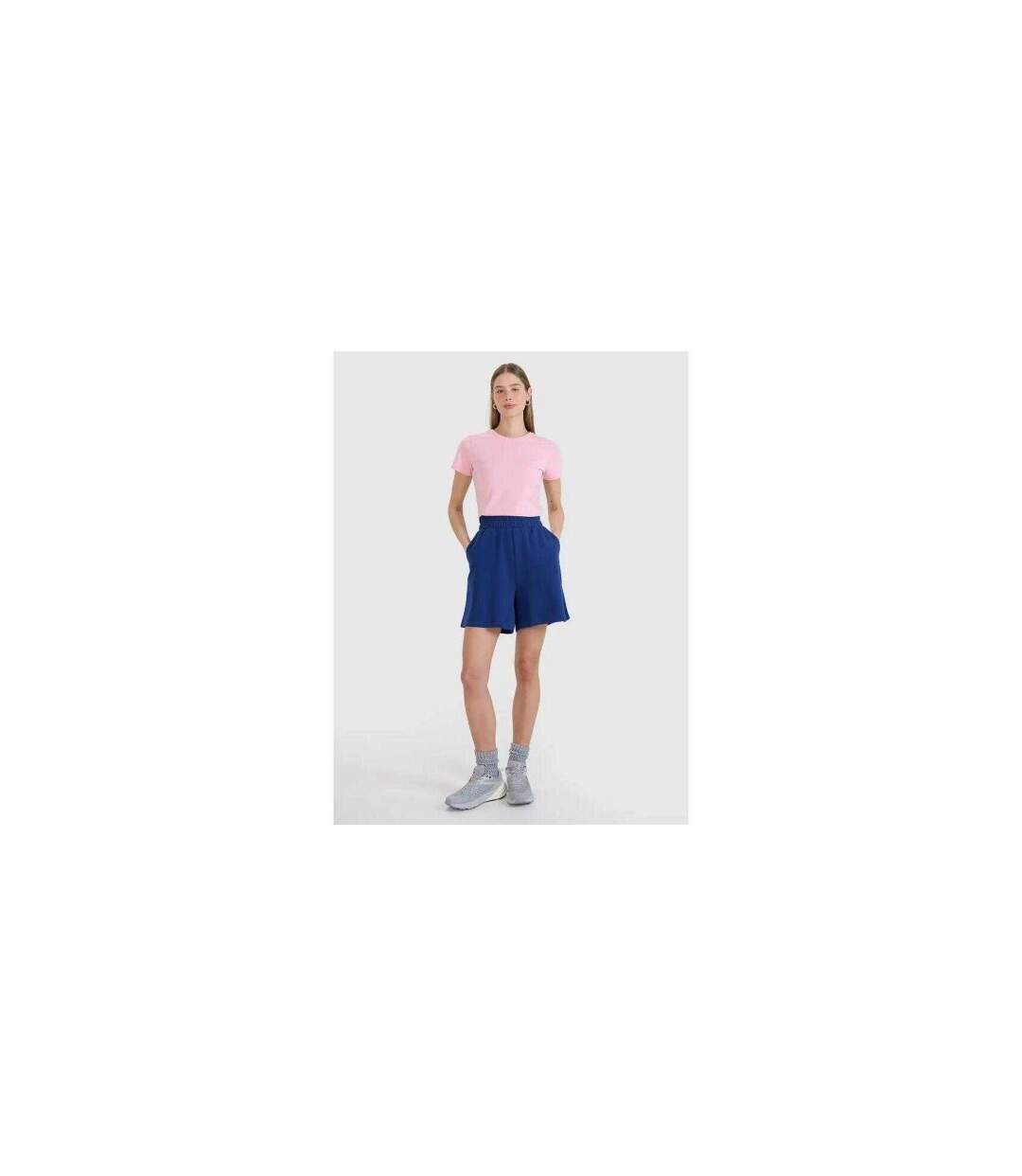 T-shirt Manches Courtes Femme Rose 4F-1