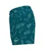 Mens Just Do It All-over Print Swim Shorts Abyss Blue Nike-3