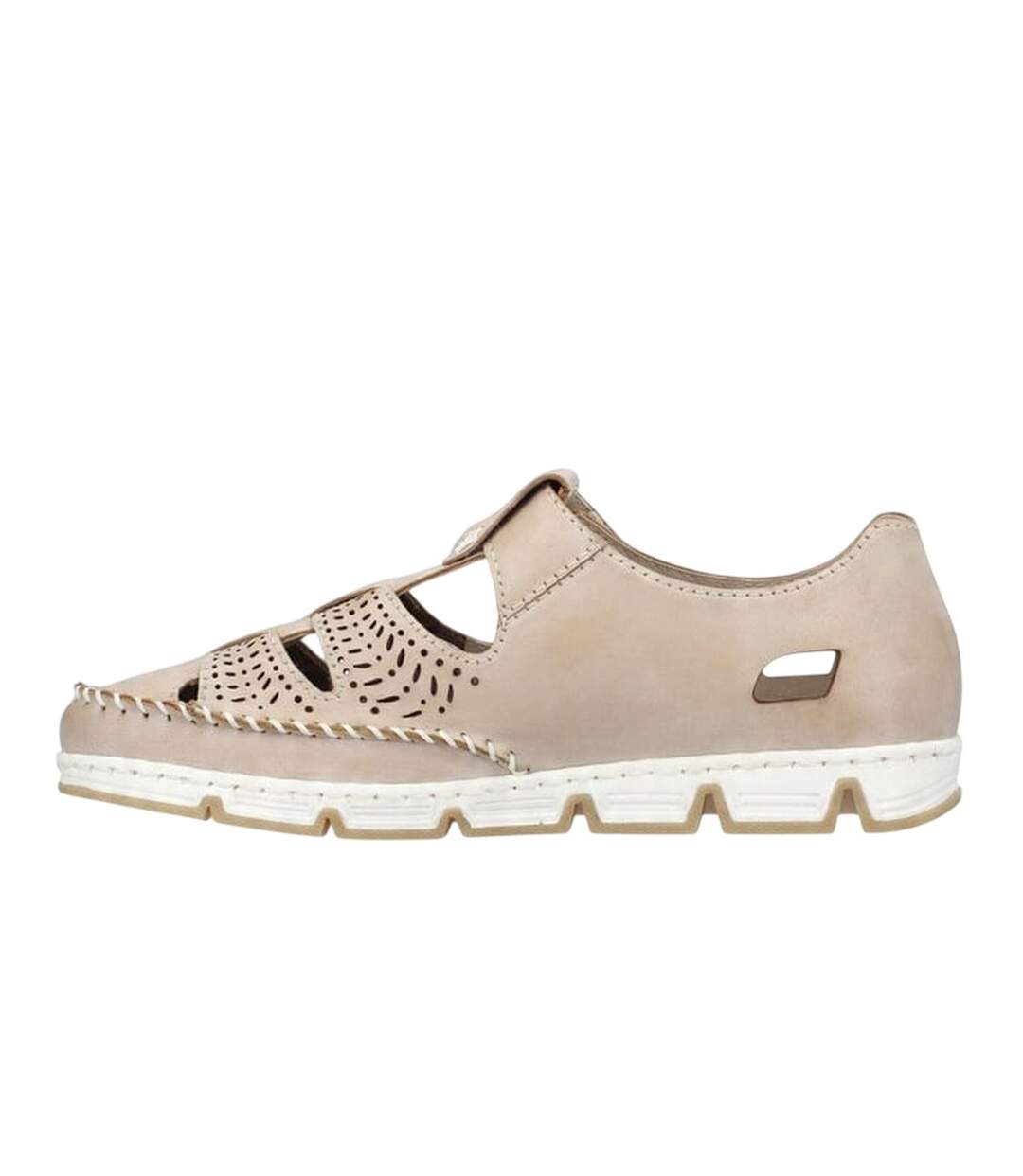 Chaussures Style Découpé Femme Marron Rieker-4
