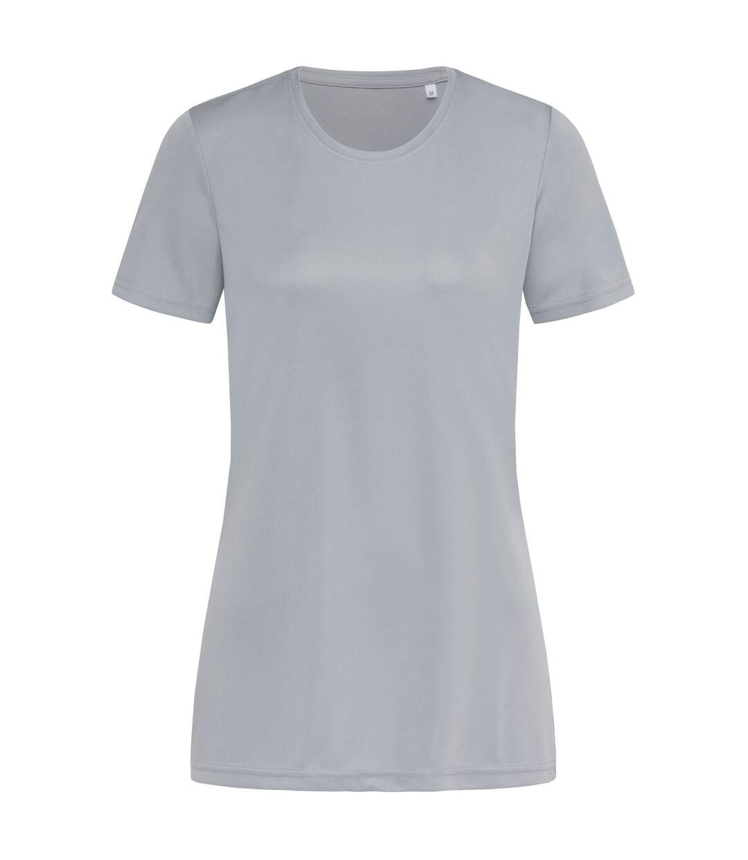 T-shirt femmes gris argenté Stedman-1