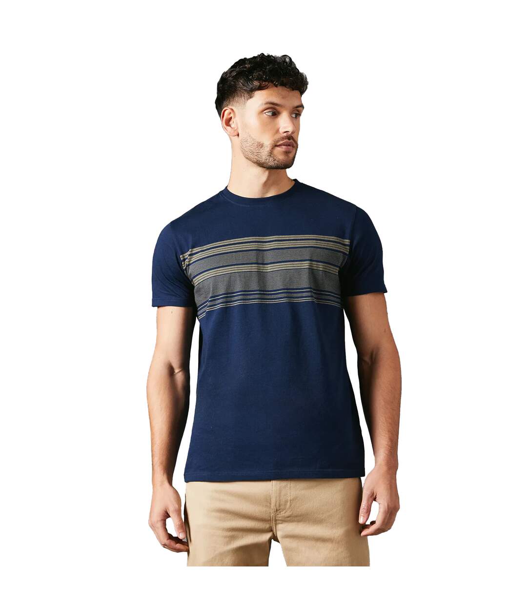 T-shirt homme bleu marine Maine