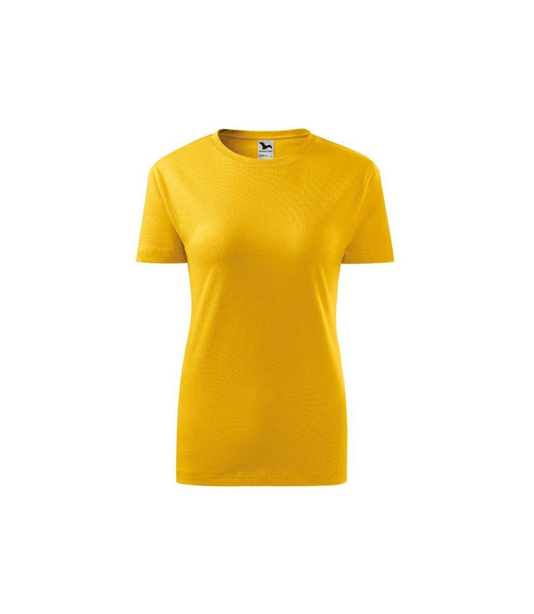 T-shirt Motif/style Classique Femme Jaune Foncé Malfini-3