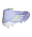 Chaussures De Foot Pour Terrain Ferme F50 Femme Violet Citron Adidas-2