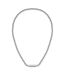 Sphere Metal Stainless Steel Beaded Necklace One Size Silver Boss-2