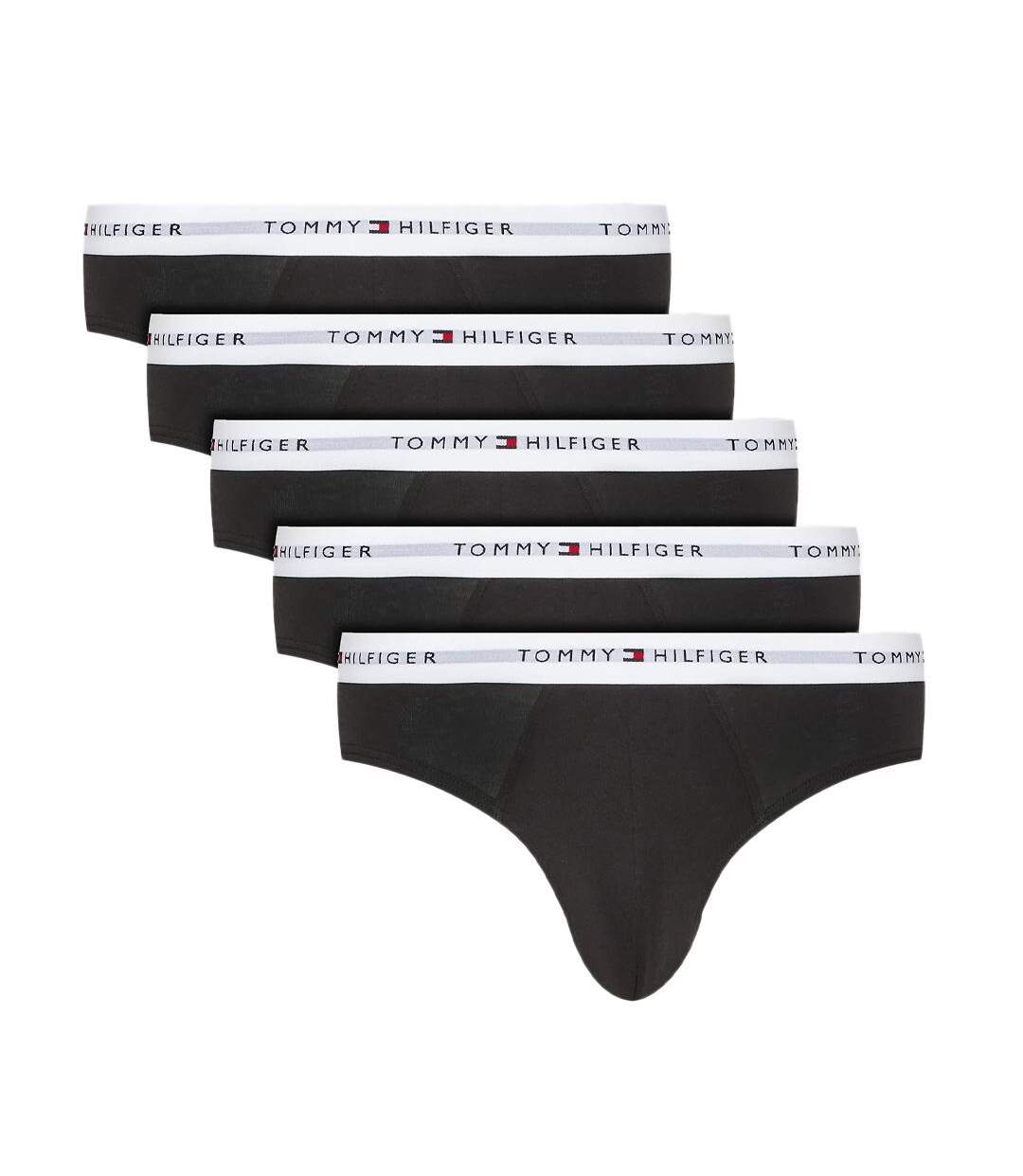 Lot de 5 slips noir homme tommy hilfiger um0um02905-2