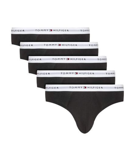 Lot de 5 slips noir homme tommy hilfiger um0um02905