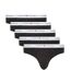 Lot de 5 slips noir homme tommy hilfiger um0um02905-2