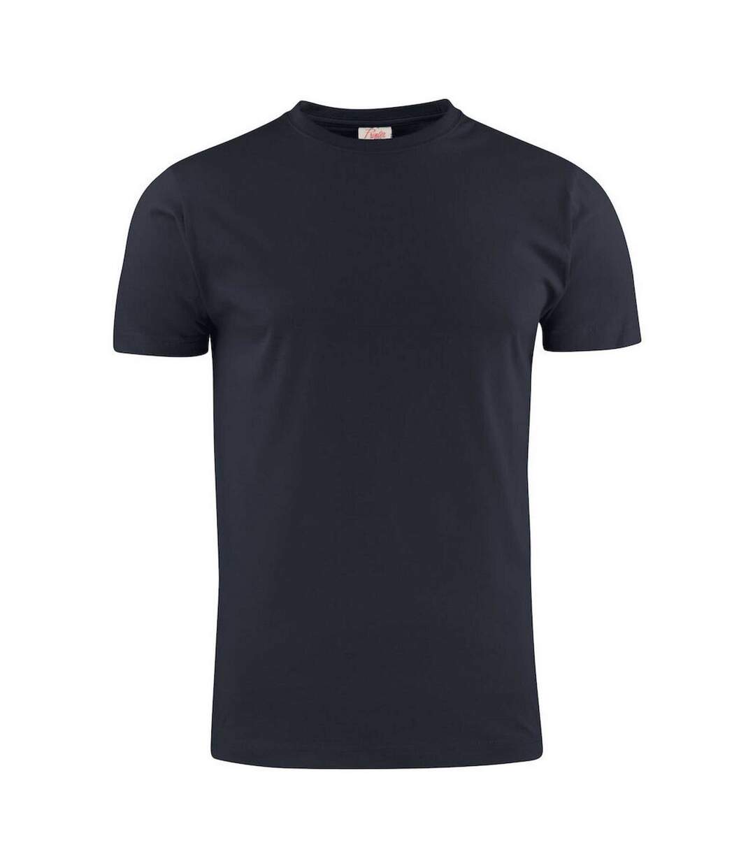 Mens Heavier Pro T-shirt Dark Navy Printer-1