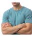 T-shirts Basic Homme Bleu Blanc Noir Lyle & Scott-4