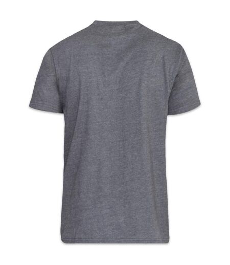 Duke Mens Flyers-2 Crew Neck T-Shirt (Charcoal Melange) - UTDC165