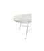 Table Basse de Jardin Celeste 90cm Blanc