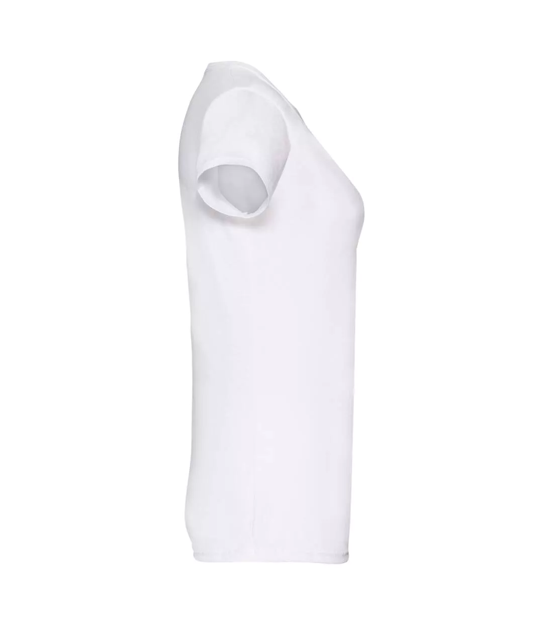Womens/ladies Original T-shirt White Fruit Of The Loom-3