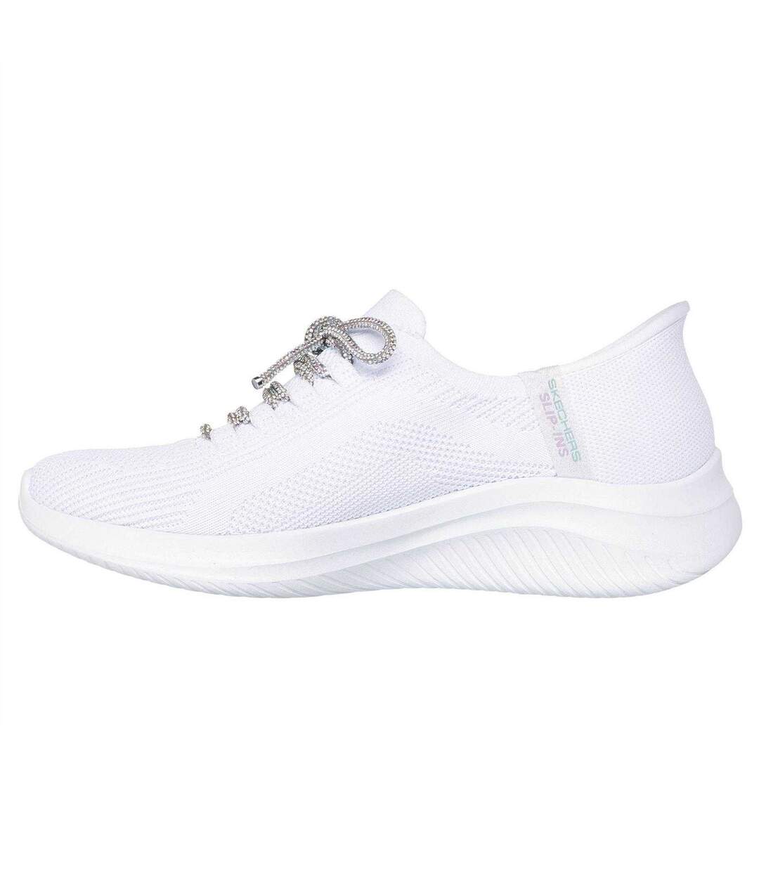 Baskets Ultra Flex 3.0 Femme Blanc Skechers-2