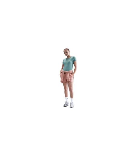 Womens/ladies Chill Swoosh Knitted Slim T-shirt Cannon Nike