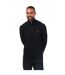 Mens textured cotton half zip jumper blue Gant-1