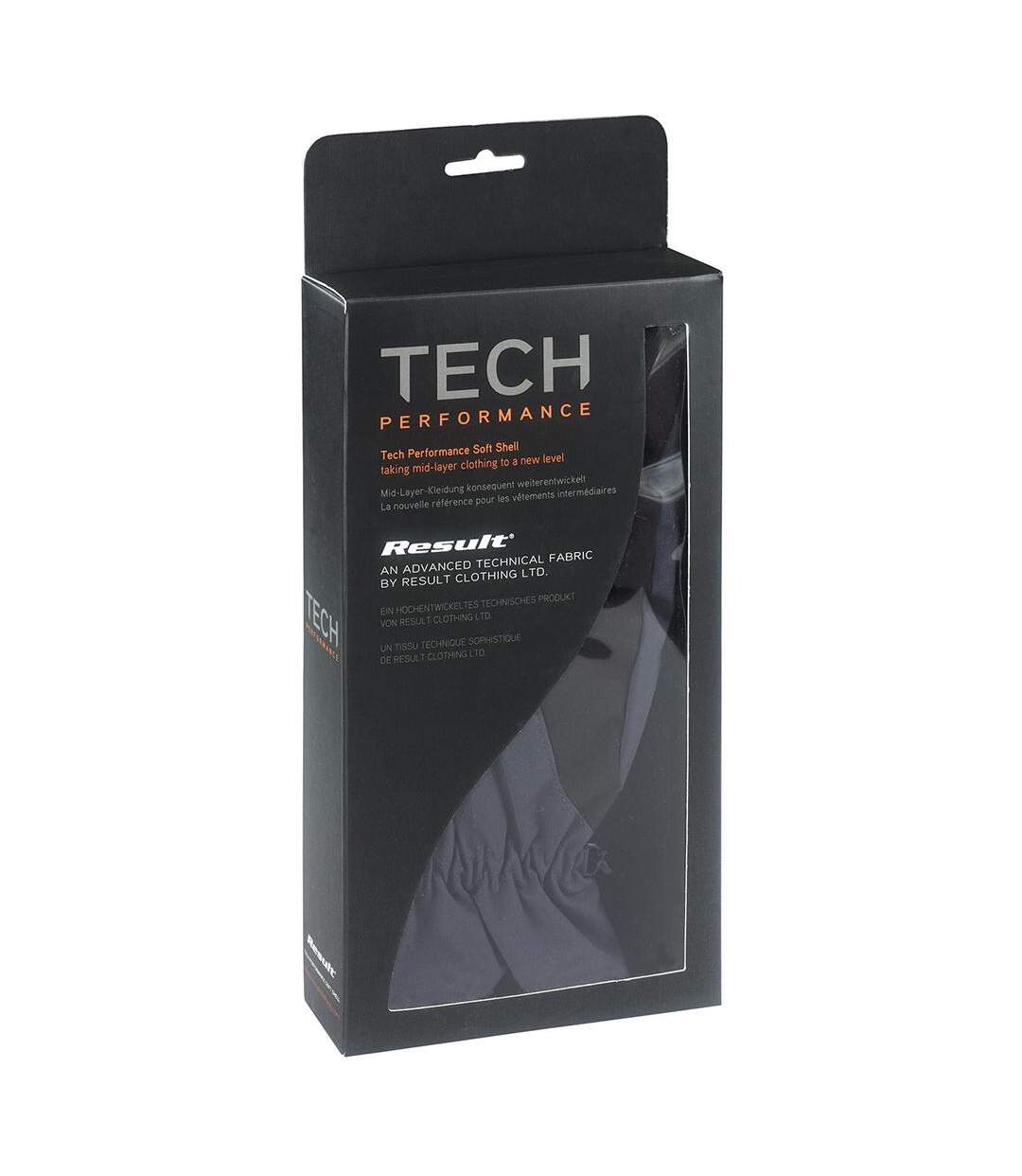 Gants De Sport Hydrofuges Et Coupe-vent Noir Result-3
