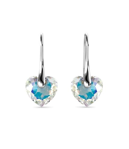 Boucles d'oreilles Crystaline Heart, Cristal d'Autriche