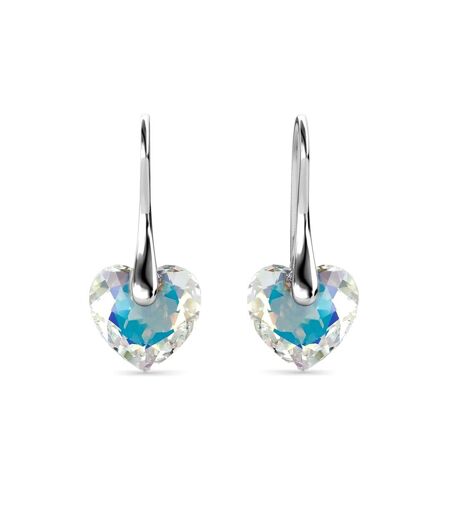 Boucles d'oreilles Crystaline Heart, Cristal d'Autriche