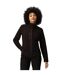 Womens/ladies Recycled Full Zip Fleece Jacket Black Regatta Professional-1