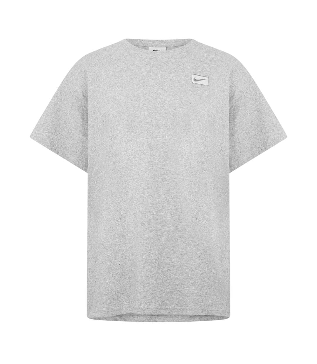 T-shirt Régulier À Col Ras Du Cou Et Manches Courtes  Gris Chiné Nike-2