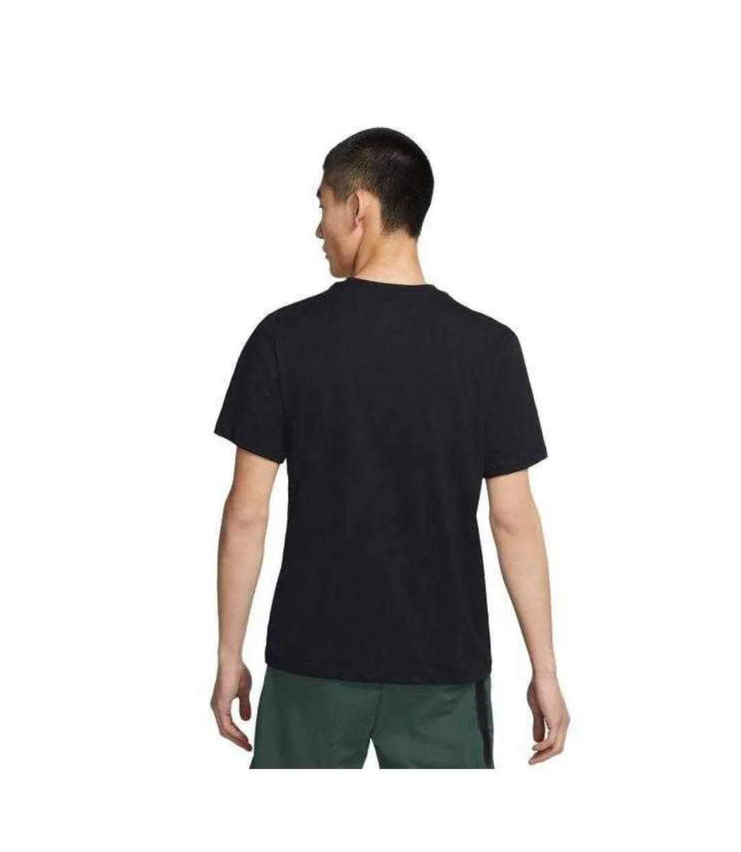 Mens Nsw Icon Swoosh T-shirt Black Nike-2