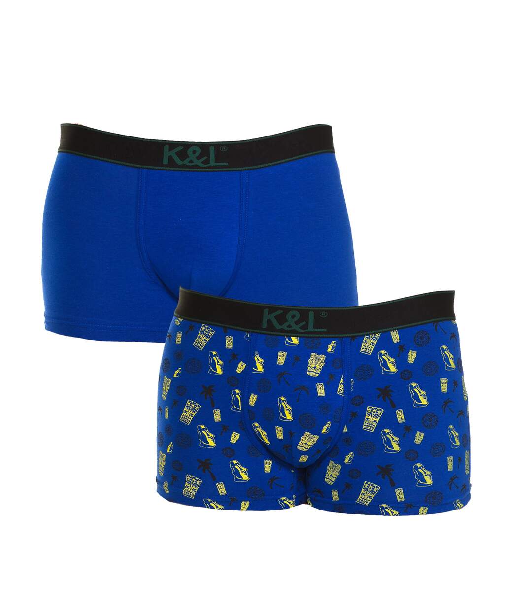 Pack-2 Boxers Funny tissu respirant KL2005 homme-1