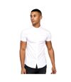 Born Rich Mens Busquets Short-Sleeved Shirt (White)