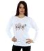 Disney - Sweat THREE LITTLE PIGS HAVING FUN - Femme (Blanc) - UTBI13555-2