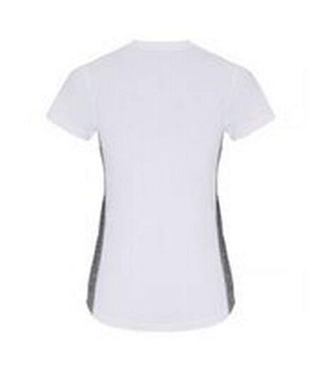 T-shirt femme blanc / noir TriDri