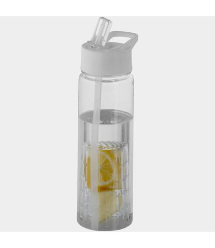 Bullet Tutti Frutti Bottle With Infuser (Transparent/White) (25.9 x 7.1 cm) - UTPF155