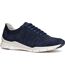 Womens/ladies sukie suede trainers dark jeans Geox