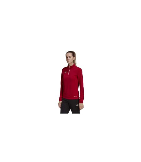 Haut Entraînement Entrada Femme Rouge Adidas
