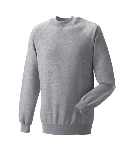 Russell Jerzees Colors Classic Sweatshirt (Light Oxford) - UTBC573