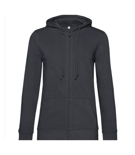 Veste À Capuche Inspire Femme Anthracite B&C