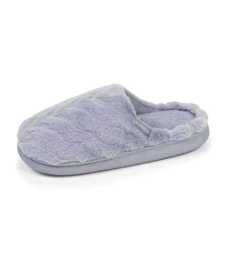 Isotoner Chaussons Mules femme semelle bloup confort