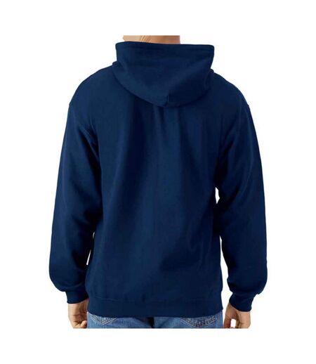 Veste à capuche homme bleu marine Gildan