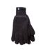 Mens Winter Warm Soft Fleece Lined Thermal Gloves-1