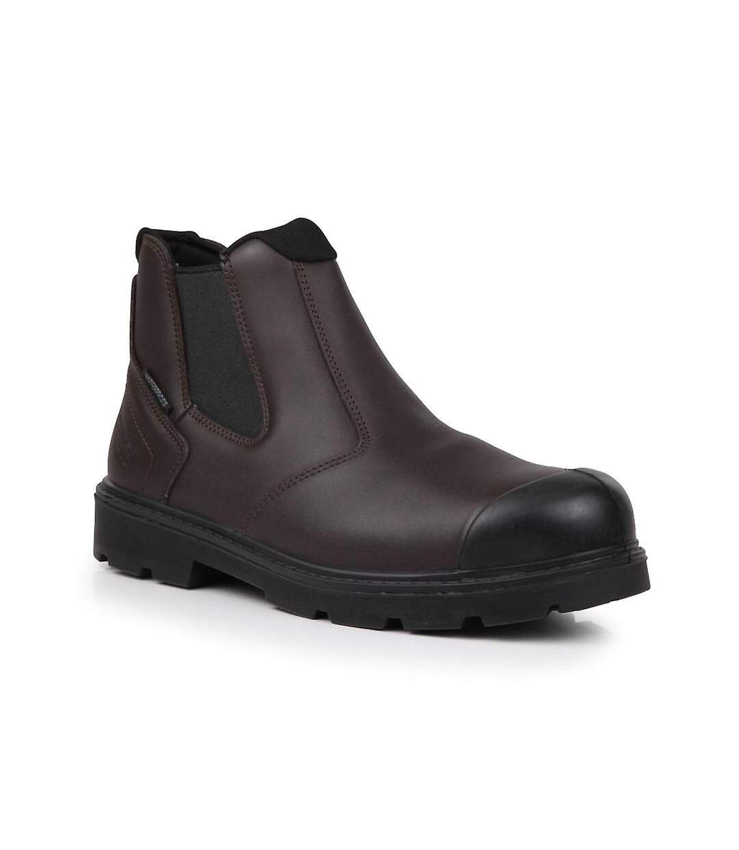 Bottines homme marron foncé Regatta-1