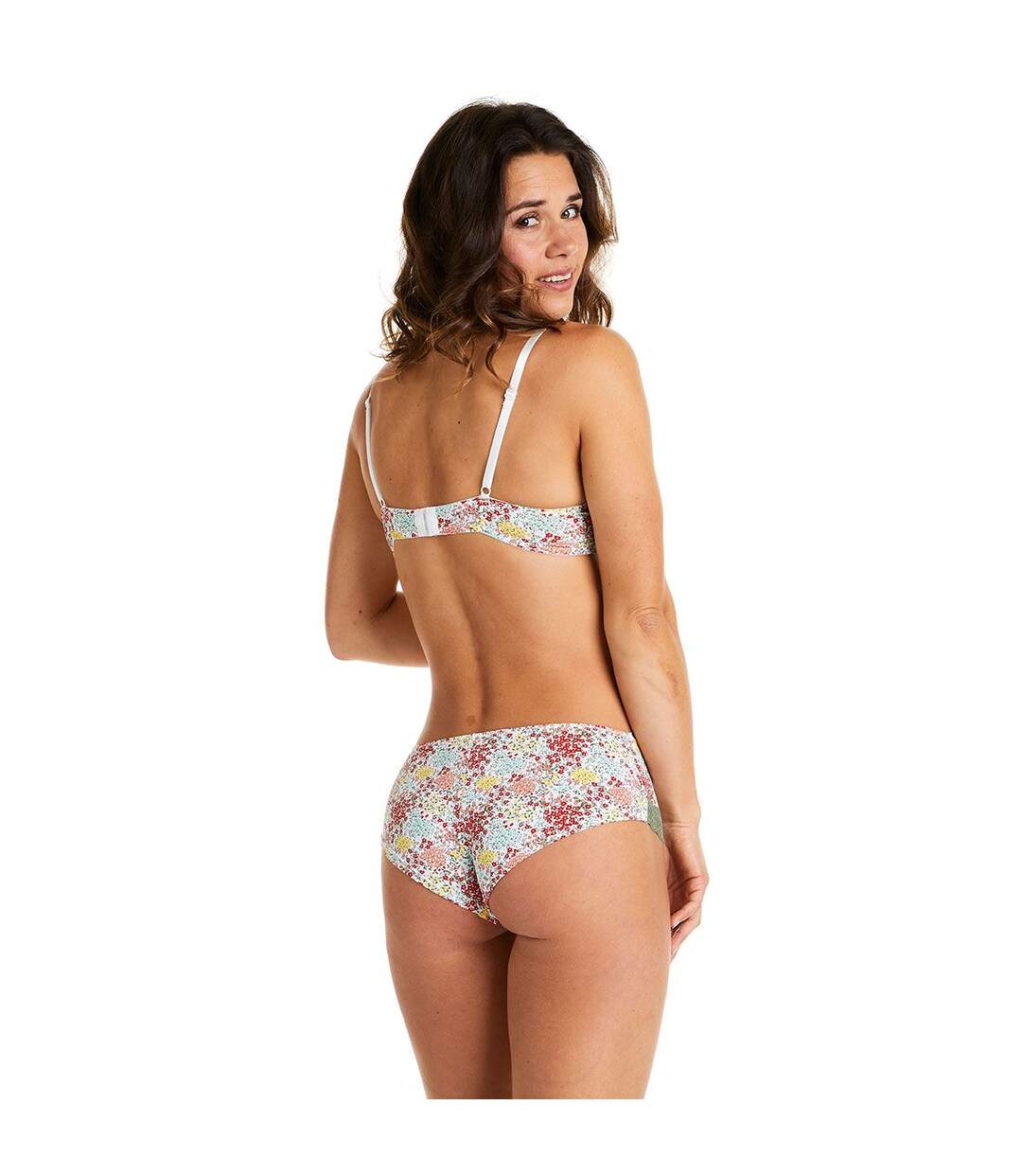 Soutien-gorge ampliforme coque moulée kaki Ecrevisse