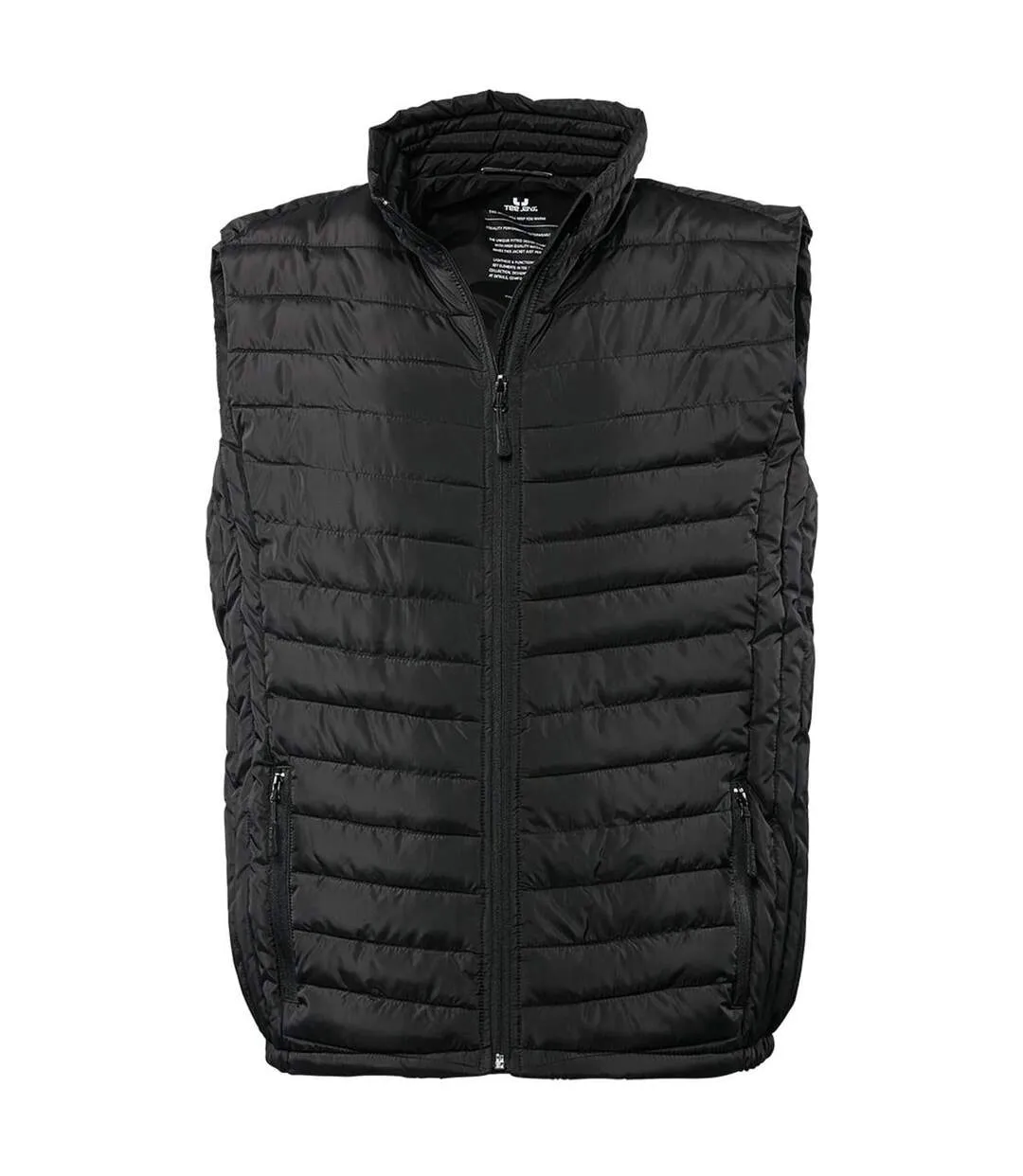 Doudoune Rembourrée Sans Manches Homme Noir Tee Jays-2