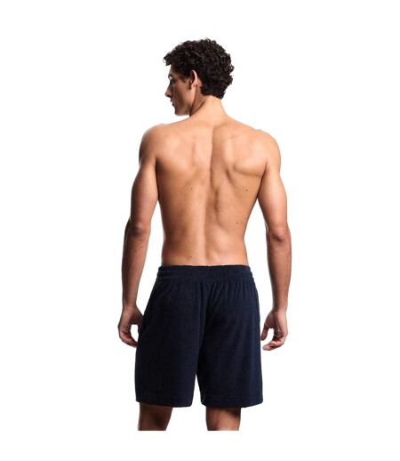 Mens Fleece Shorts Navy Emporio Armani EA7