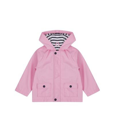 Manteau de pluie garçon rose pâle Larkwood