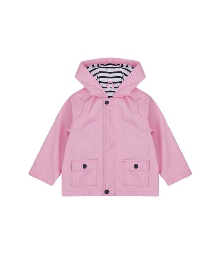 Manteau de pluie garçon rose pâle Larkwood