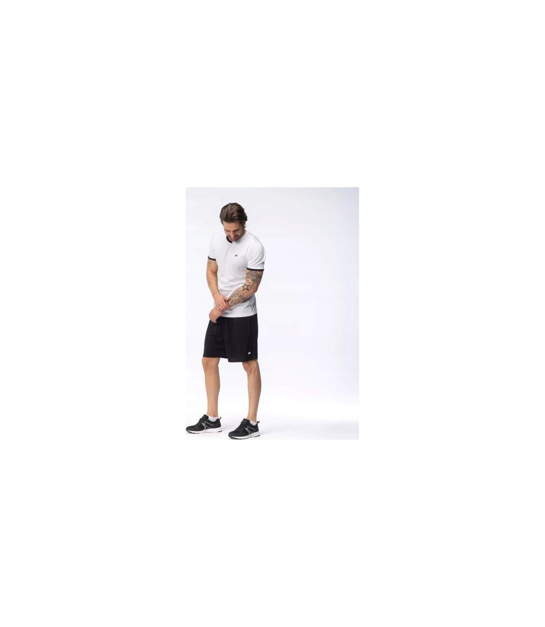 Mens Liberos Loose Fit Shorts Black Martes-1