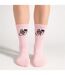 5 Pairs Ladies Cotton Novelty Socks - Harry Potter Pattern Comfortable Socks-5