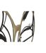 Décoration Murale Encadrée en Métal Eyewear 89cm Noir & Or-3