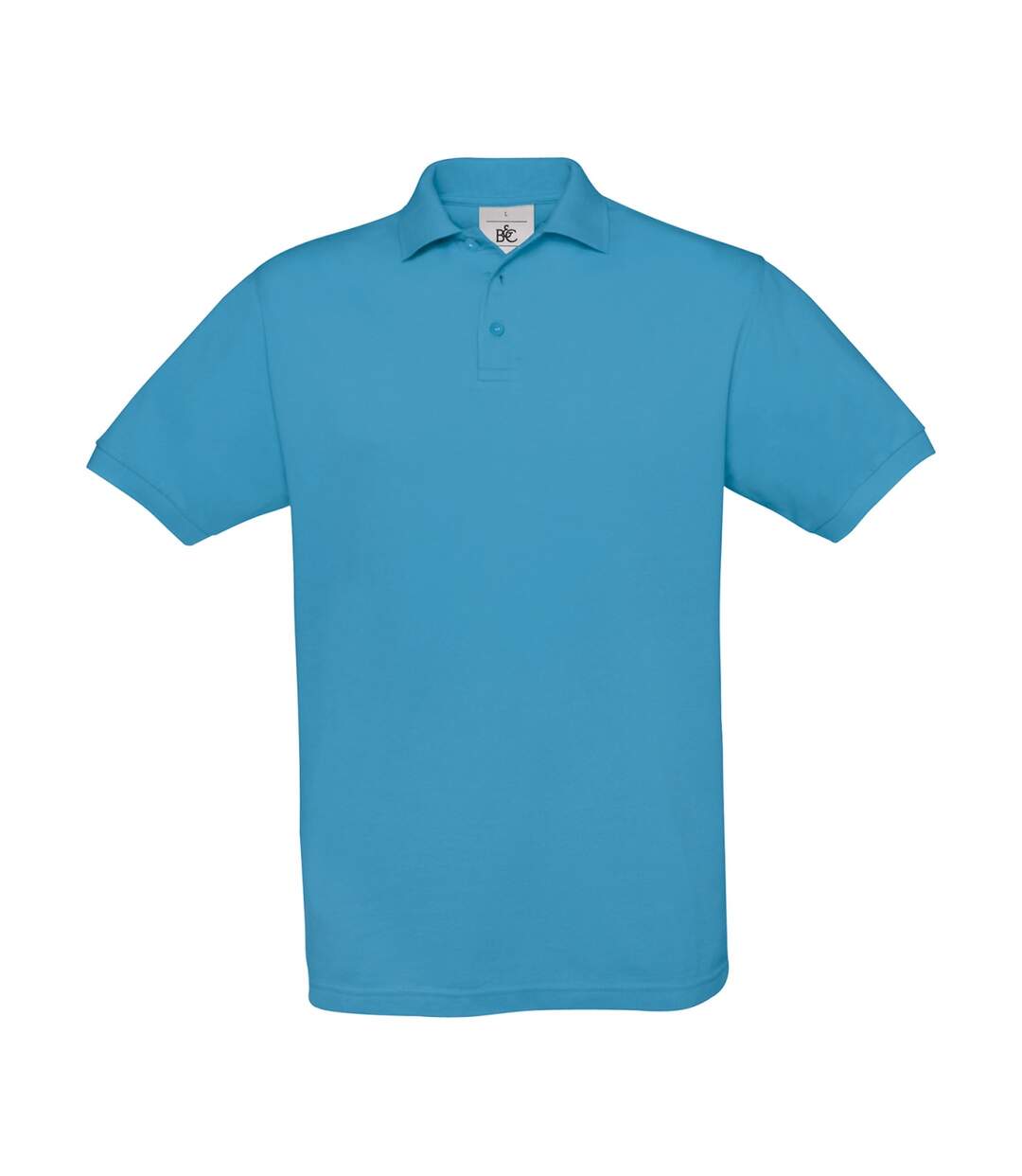 Polo manches courtes - homme - PU409 - bleu atoll-1