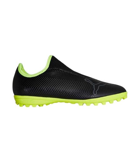 Mens Finesse Ll It Chevron Leather Football Astro Turf Trainers Black Puma
