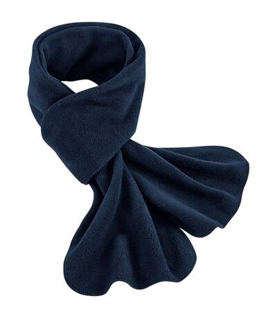 Beechfield Fleece Recycled Winter Scarf (French Navy) (One Size)