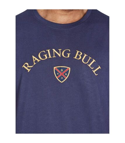 T-shirt homme bleu marine Raging Bull